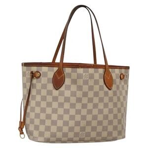 LOUIS VUITTON Damier Azur Neverfull PM Tote Bag N41362
